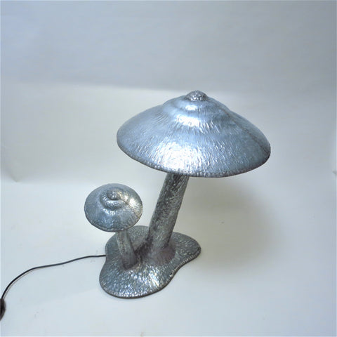 Lampe sculpture Champignon Sein Paully Années 70