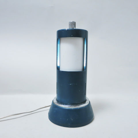 Lampe Faro bleue Reggiani Années 60