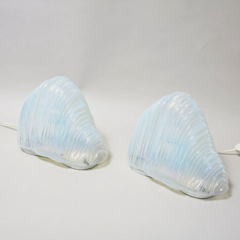 Paire de lampes Iceberg Carlo Nason Mazzega