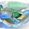 Vide-poche coquillage en verre Sommerso Murano