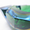Vide-poche coquillage en verre Sommerso Murano