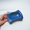 Porte-savon en céramique Bleue 1970