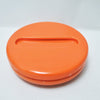 Cendrier pivotant en céramique orange Pino Spagnolo Sicart