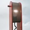 Lampe italienne articulée en bois circa 1975