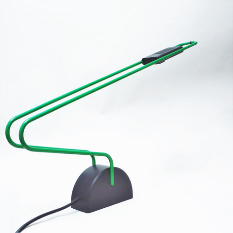 Lampe italienne verte des Années 80