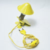 Petite lampe à pince jaune Années 70