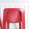 Paire de chaises Ozoo rouge Marc Berthier