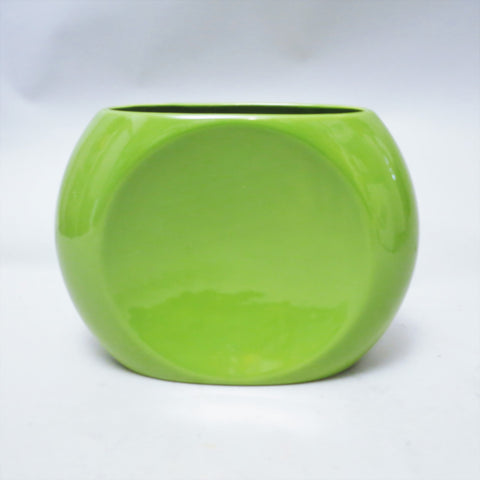 Vase vert céramique Ivo Sedazzari Parravicini