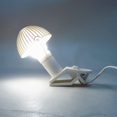 Petite lampe à pince blanc Années 60