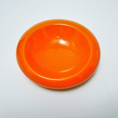 Cendrier orange Pino Spagnolo Sicart