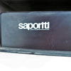 Étagère en plastique noir Saporiti 1970