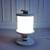 Lampe en bois post-moderne Années 80
