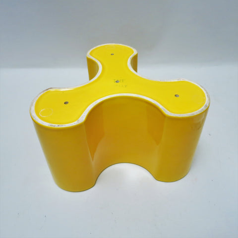 Reservé FS Vase trilobé jaune Tre Pino Spagnolo Sicart