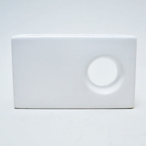 Vase rectangulaire graphique Gabbianelli 1970