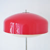 Lampadaire Space Age rouge blanc Annees 70