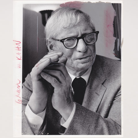 Photographie Louis Kahn Portrait